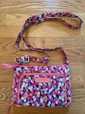 Vera Bradley Multi-Color Petal Print Crossbody Bag